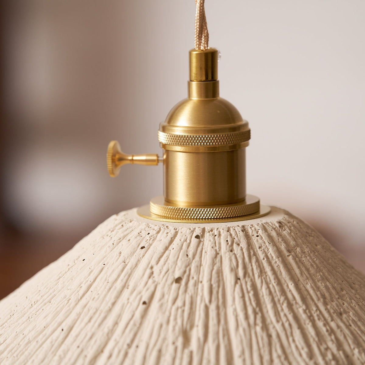 Microcement Swag Pendant Lamp – detail 24