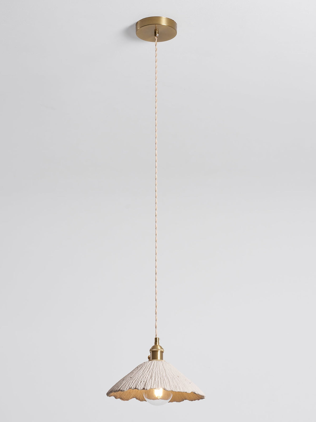 Microcement Pendant Lamp - Vakkerlight