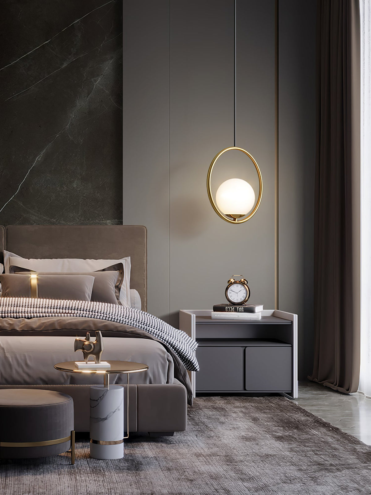 Lampa wisząca minimalistyczna Galara