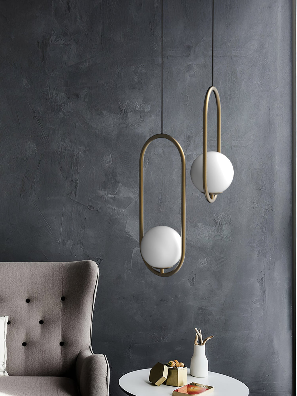 Lampa wisząca minimalistyczna Galara