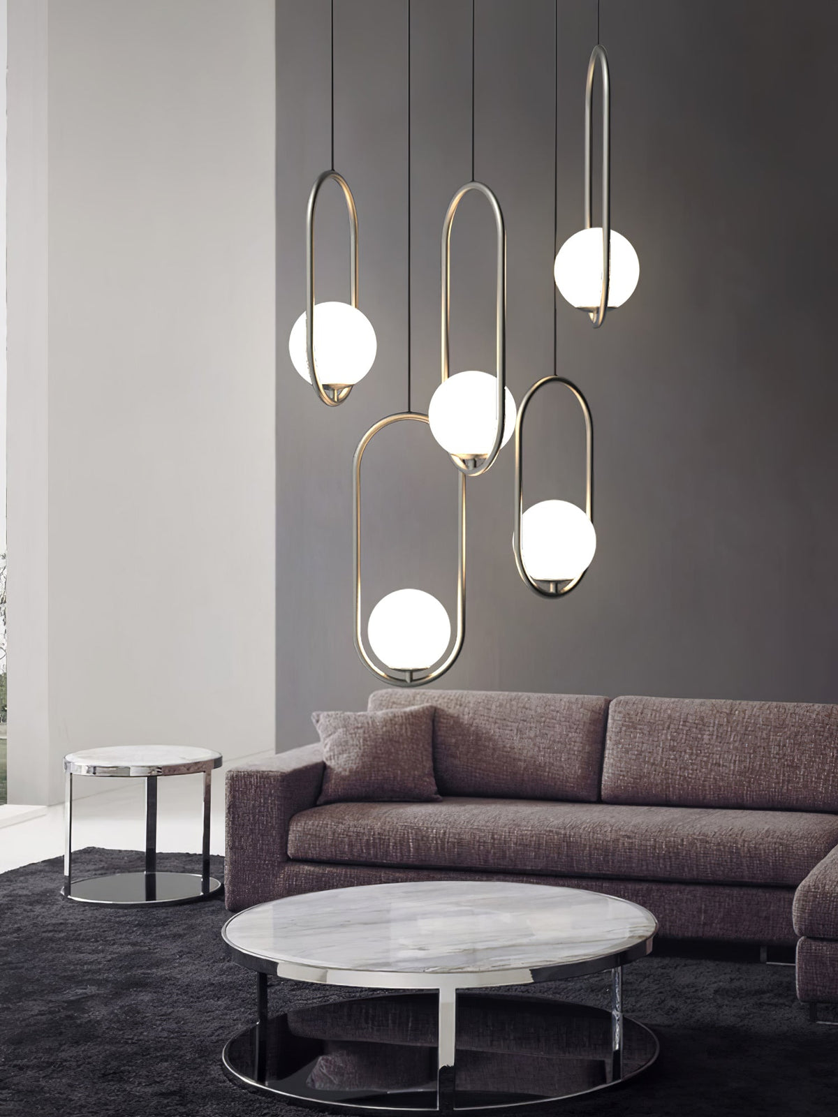 Lampa wisząca minimalistyczna Galara