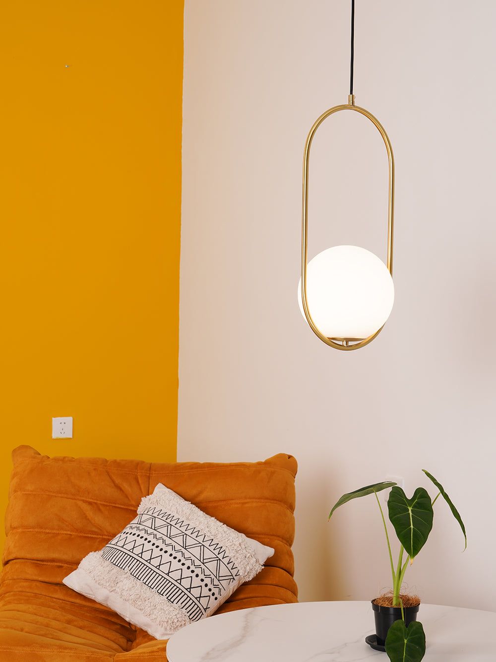 Lampa wisząca minimalistyczna Galara