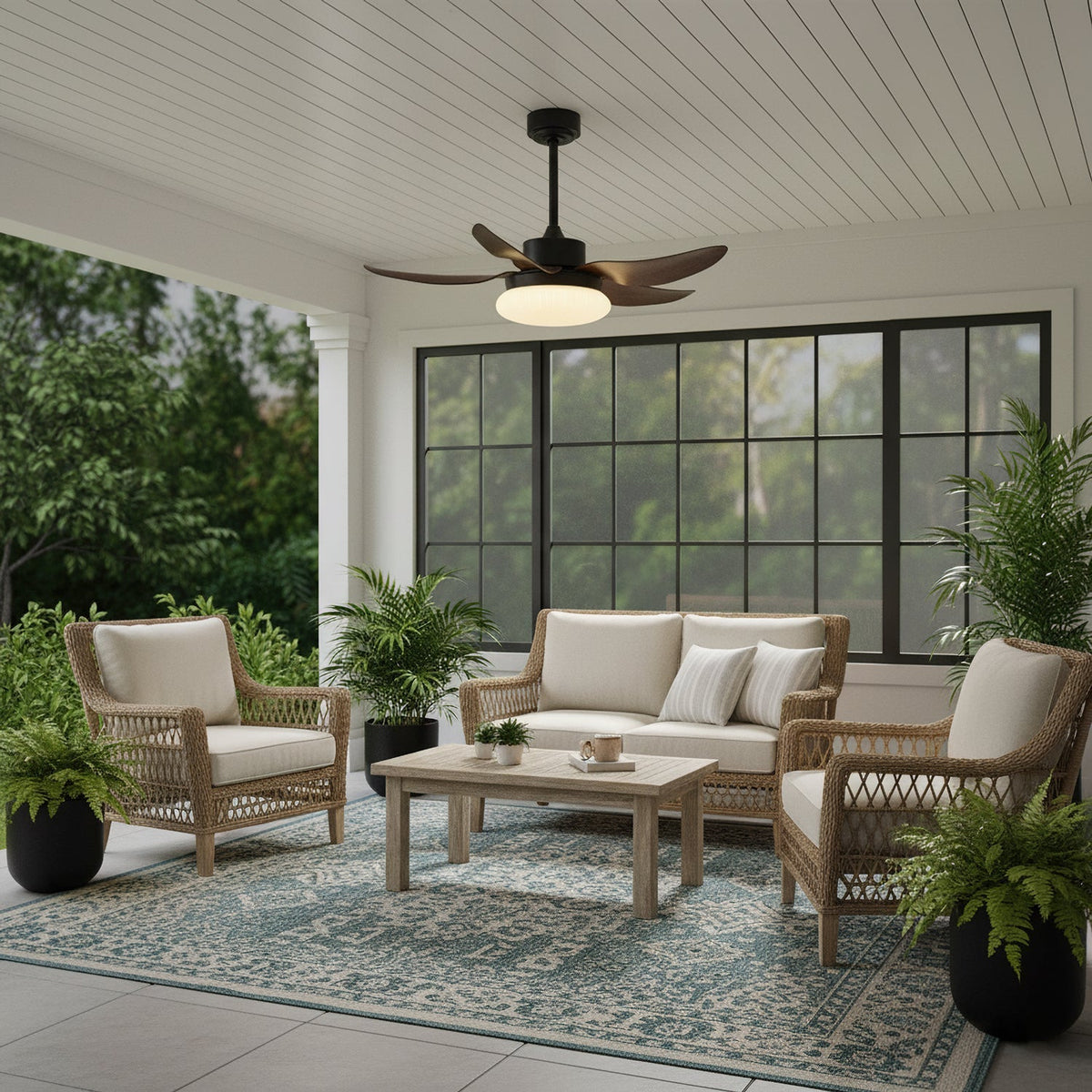 Moasis Ceiling Fan Light – detail 8