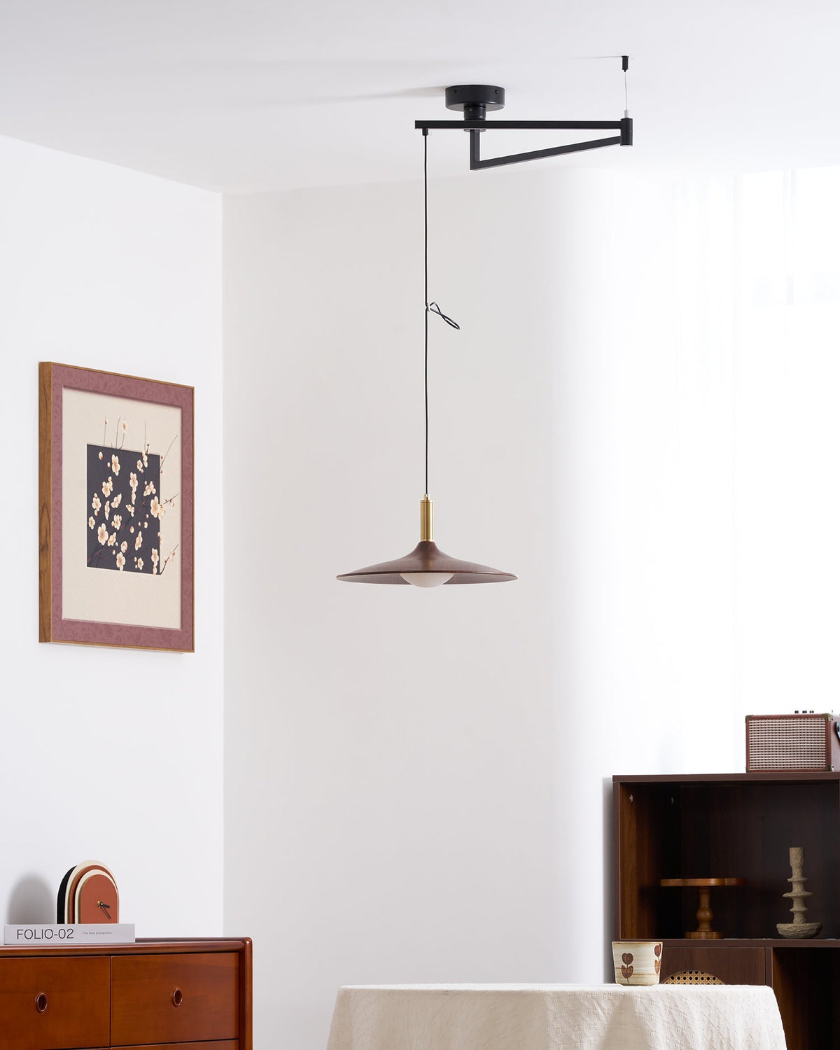 Lampa wisząca regulowana Zelme
