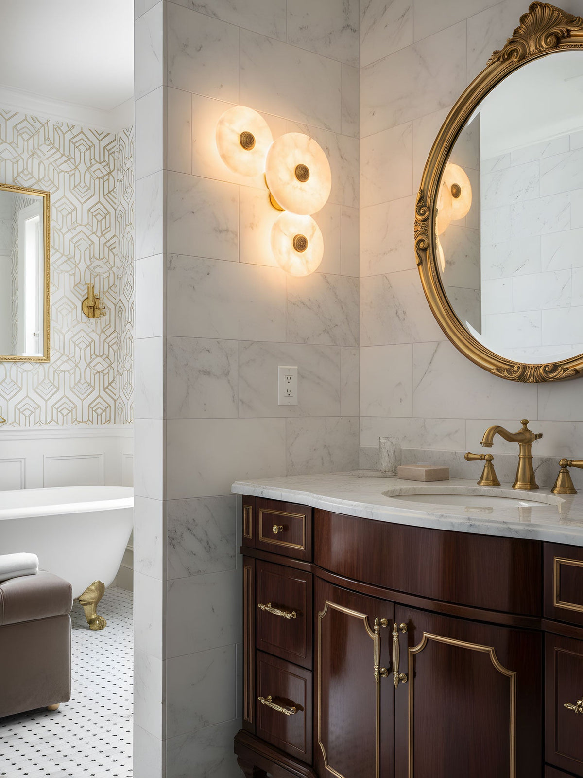 Nayra Alabaster Wall Lamp – detail 8