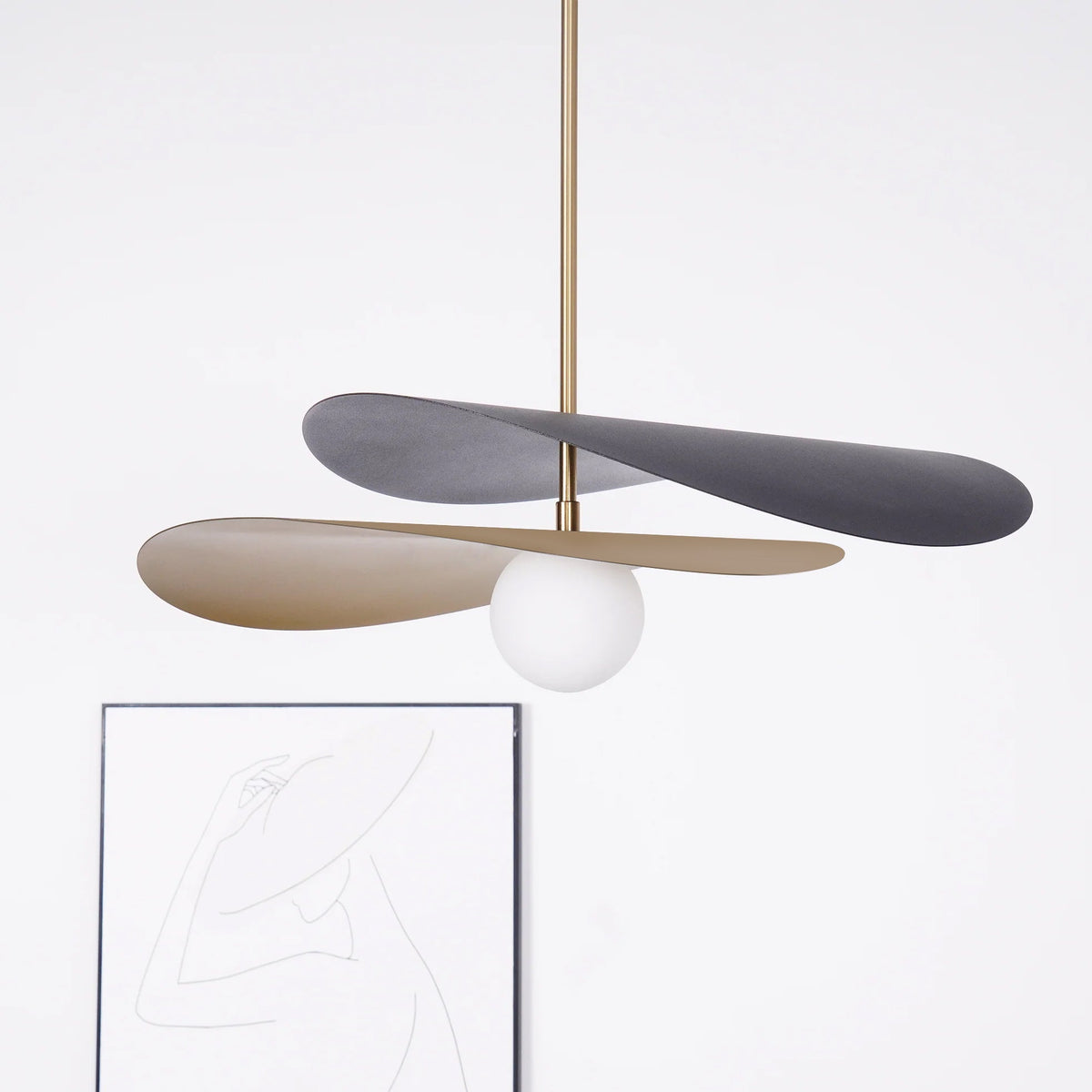 Lampa wisząca rzeźbiarska Arari