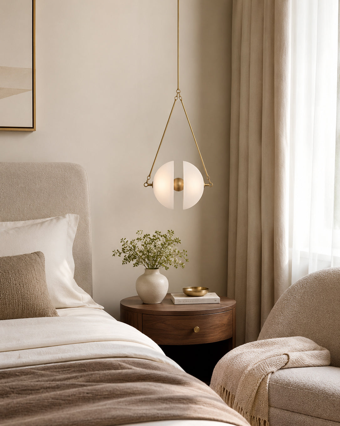 Lampa wisząca rzeźbiarska Klao