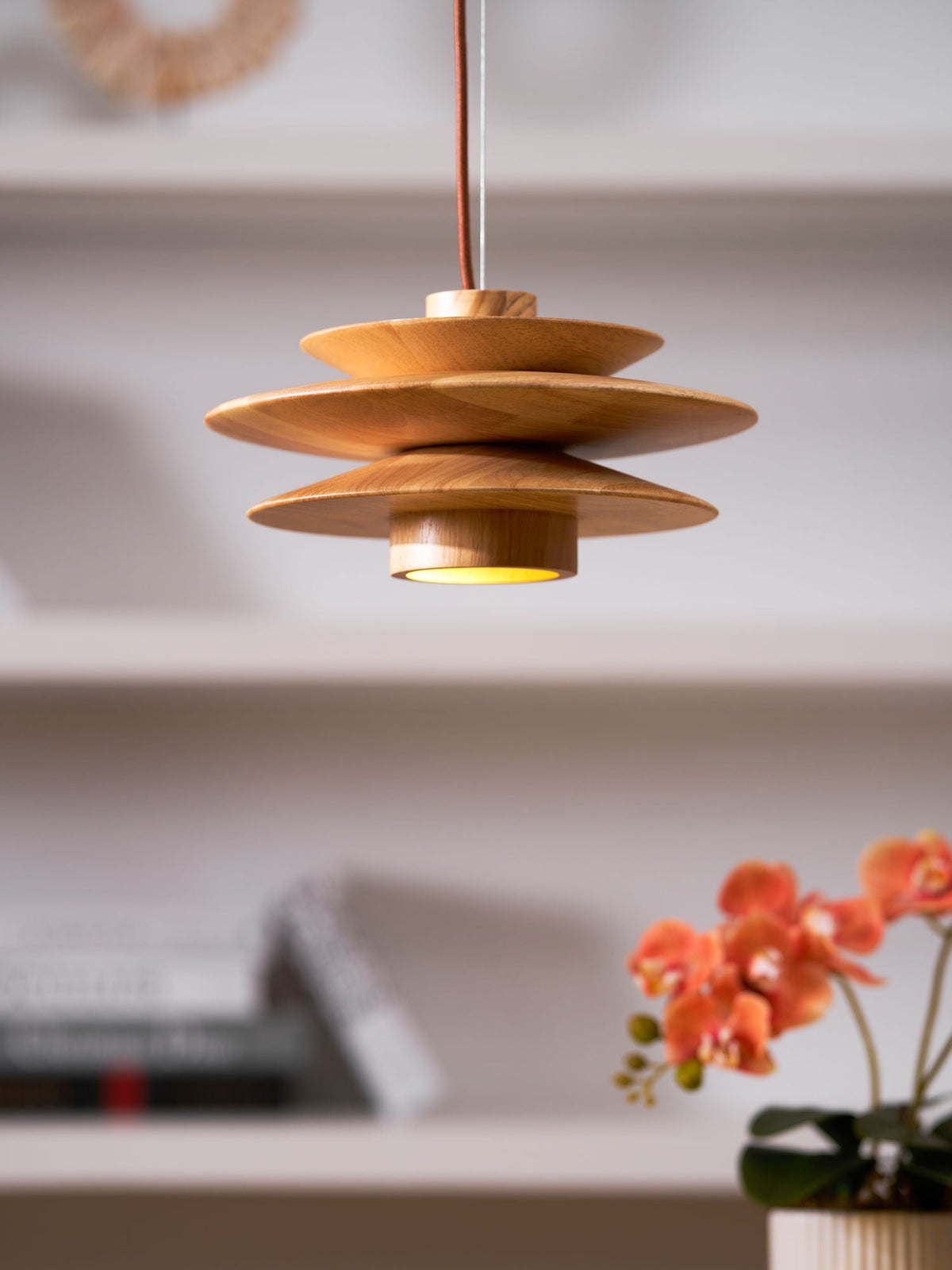 Lampa wisząca geometryczna Rokme