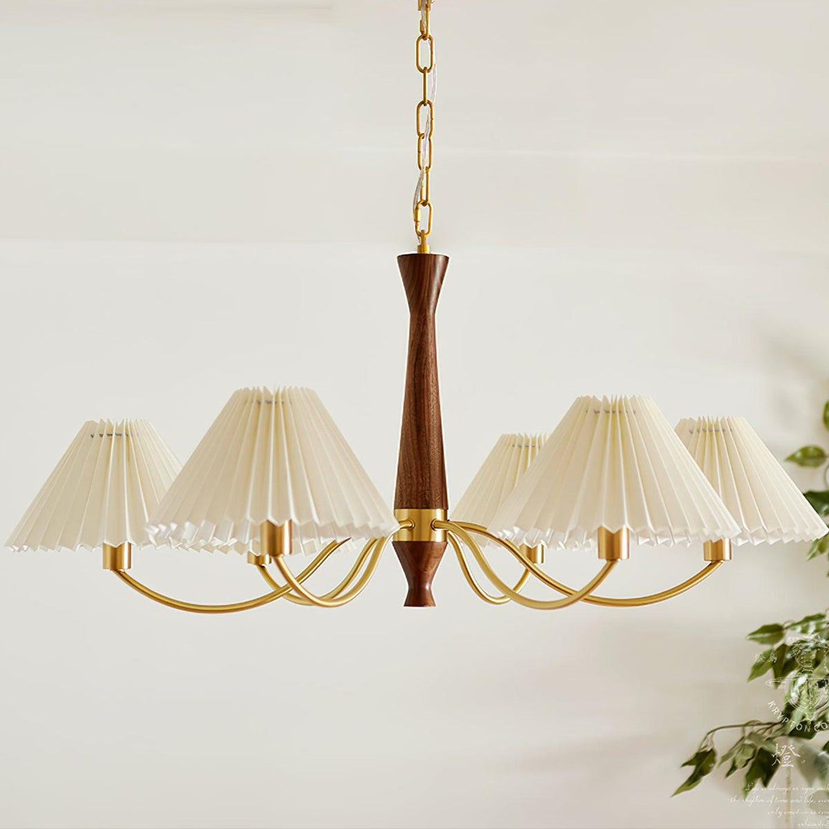 Pleated Chandelier – detail 5