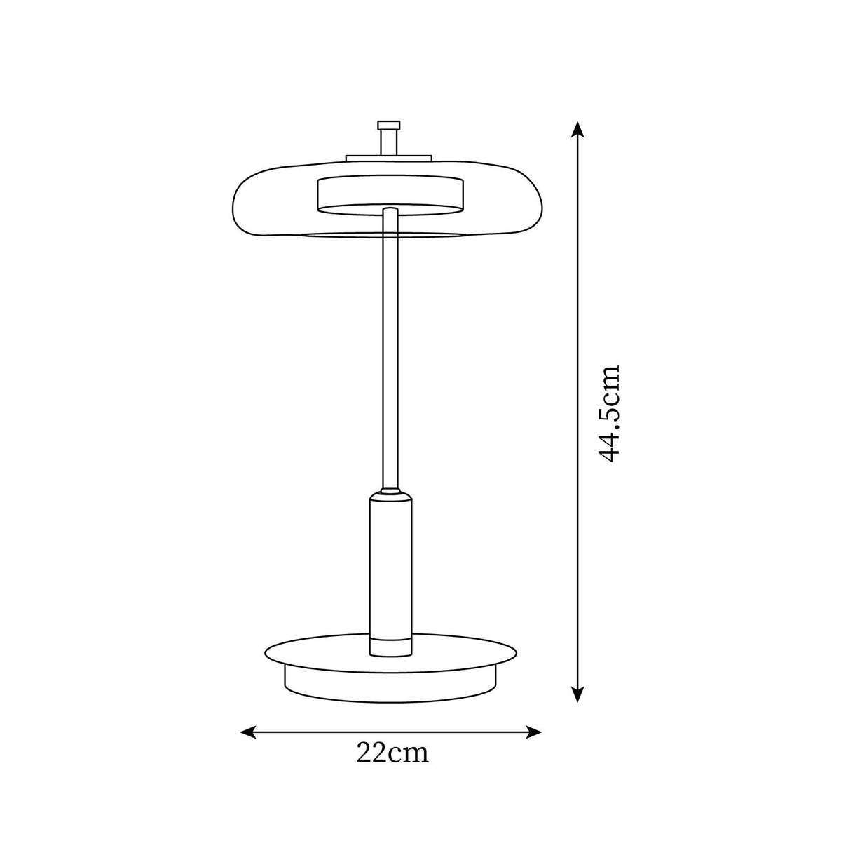 Lampa stołowa Melol