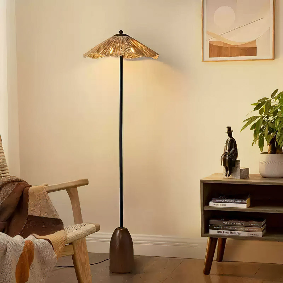 Lampa podłogowa retro Galrek