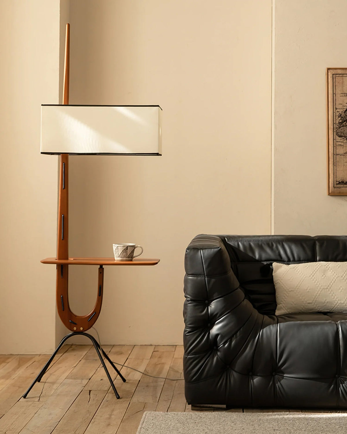 Lampa podłogowa vintage Janmi