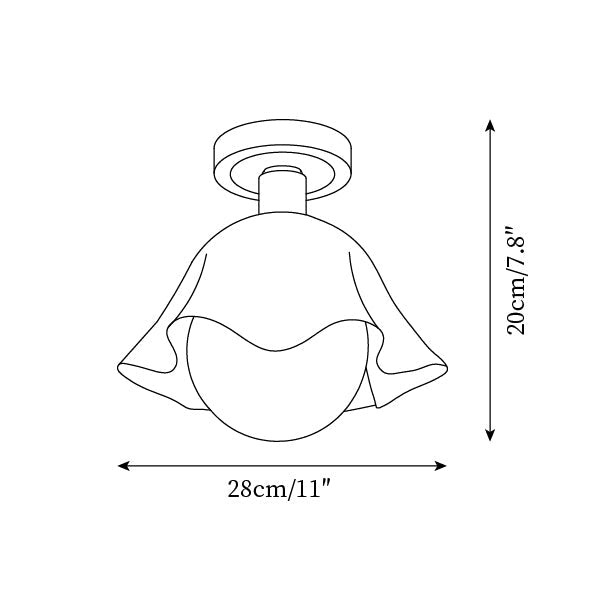 Rustin Ceiling Light – detail 5