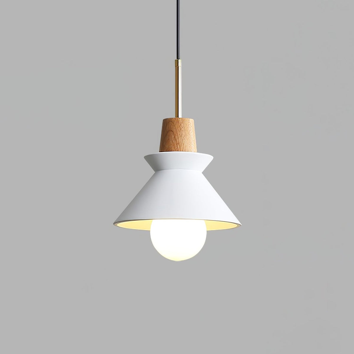 Lampa wisząca stożkowa Radeko