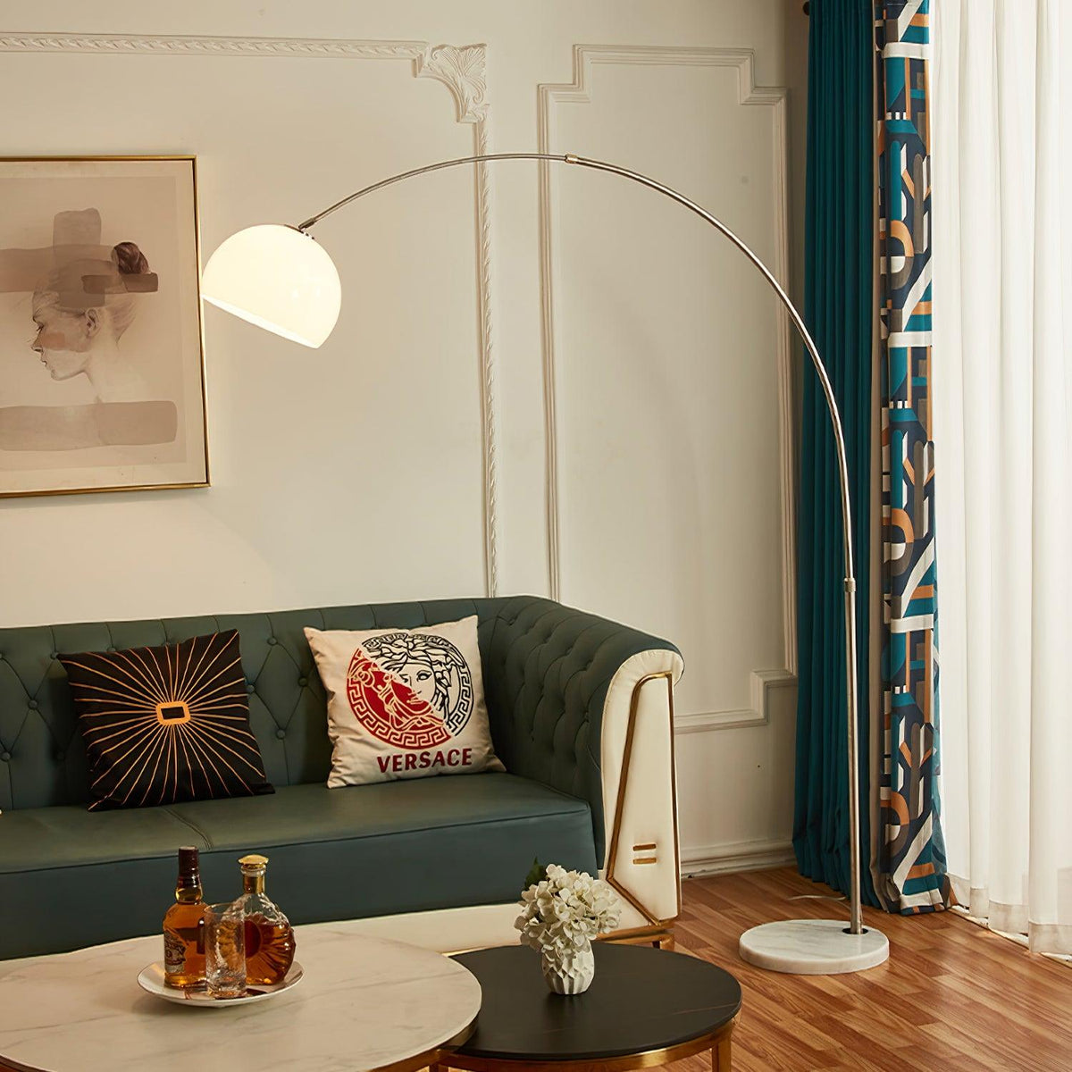 Sneedville Arched Floor Lamp – detail 2