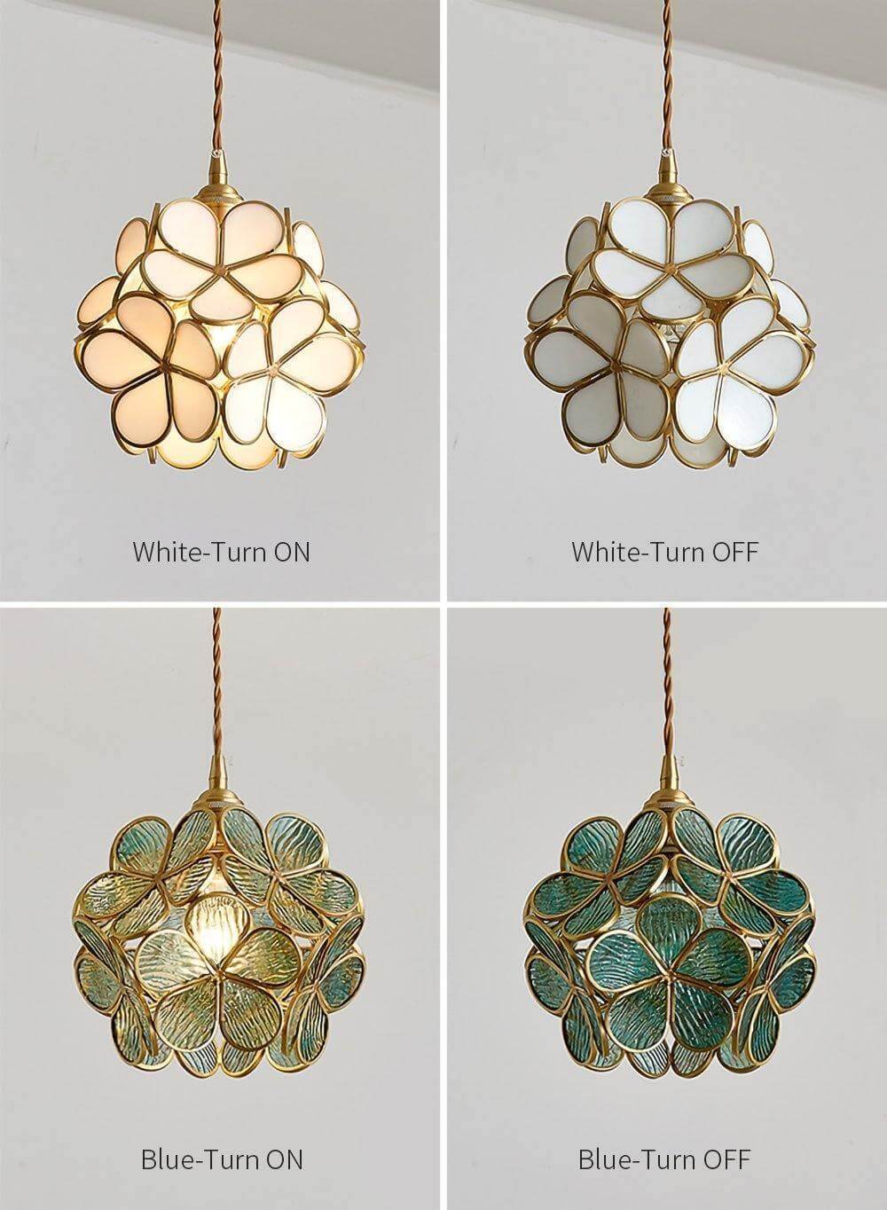Lampa wisząca płatkowa Galak