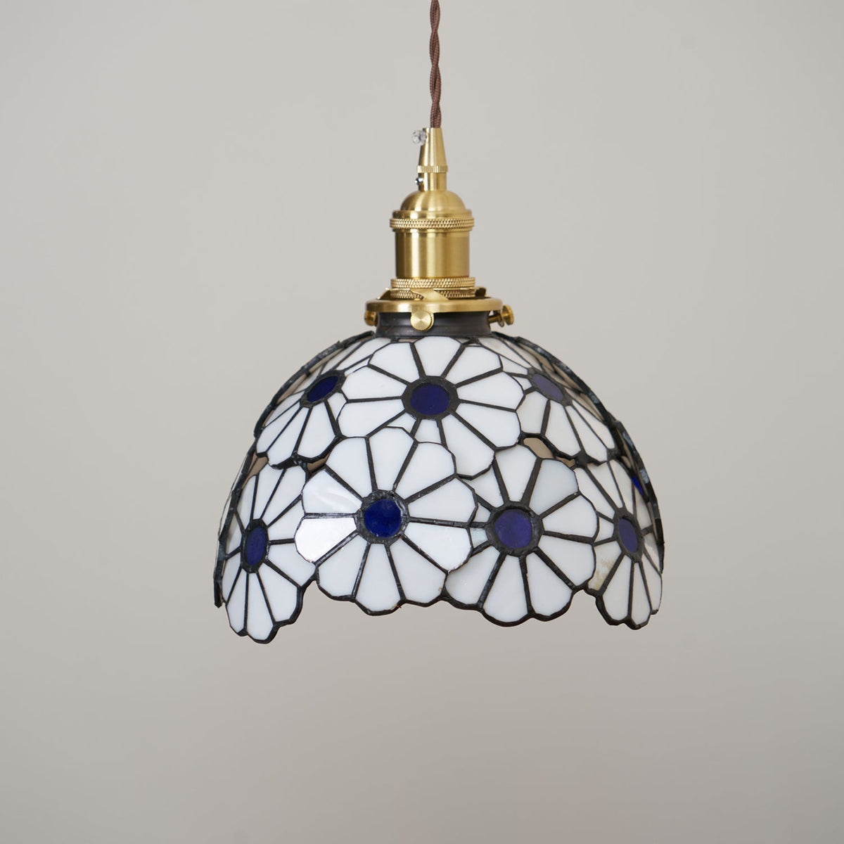 Lampa wisząca kwiatowa Darorow