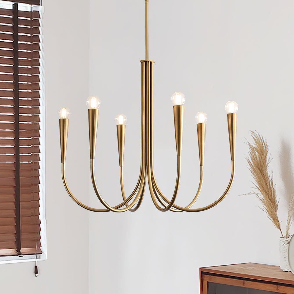 Swoop Arm Chandelier – detail 5
