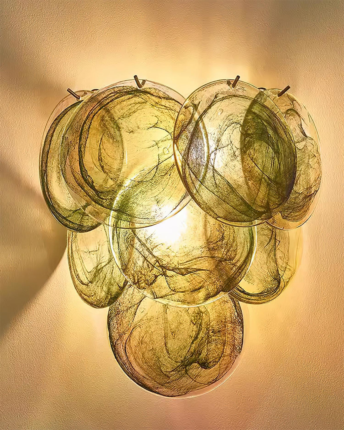 Talia Glass Wall Lamp – detail 14