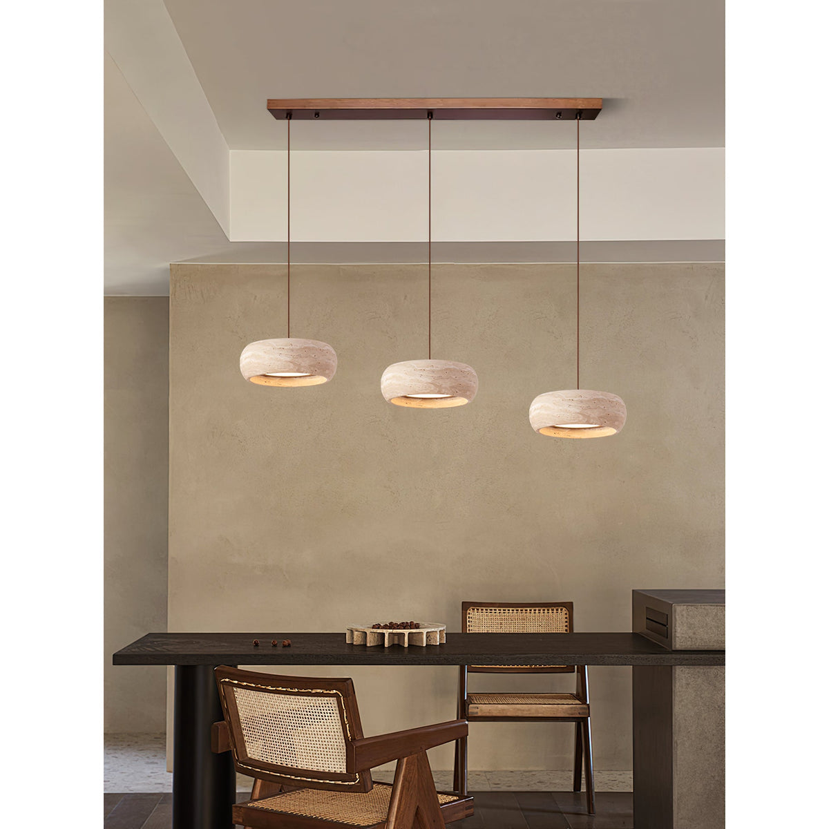 Lampa wisząca okrągła Tomanar