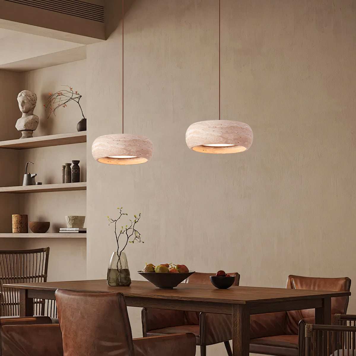 Lampa wisząca okrągła Tomanar