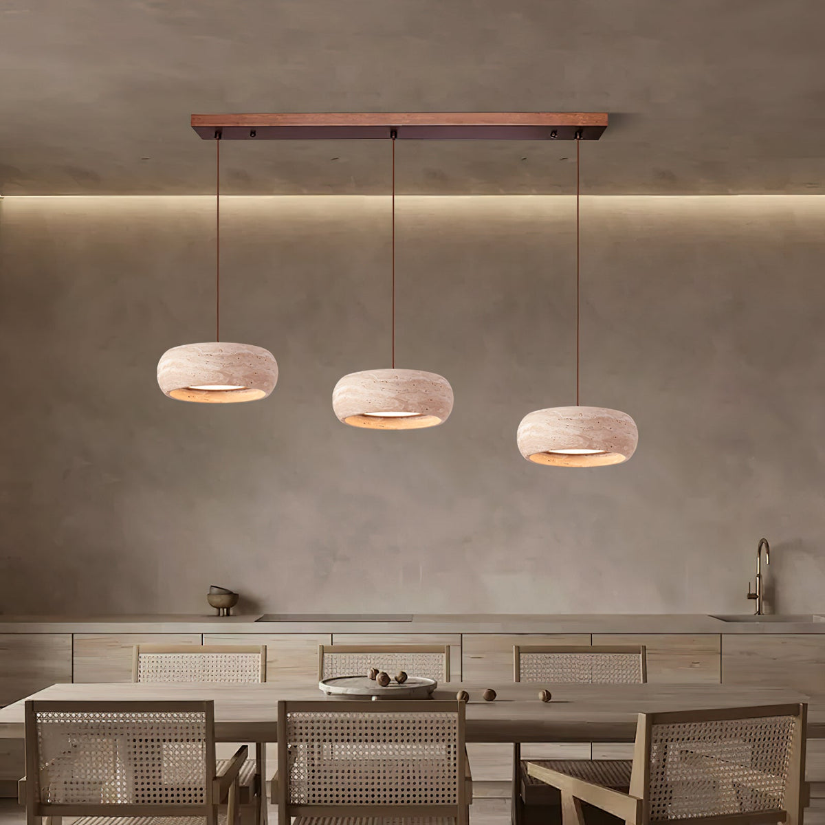 Lampa wisząca okrągła Tomanar