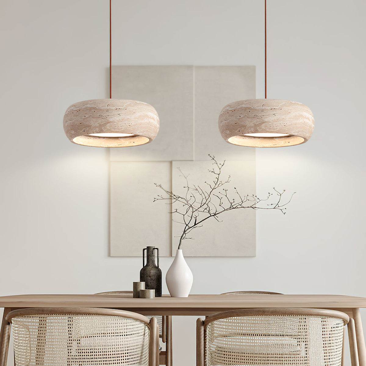 Lampa wisząca okrągła Tomanar