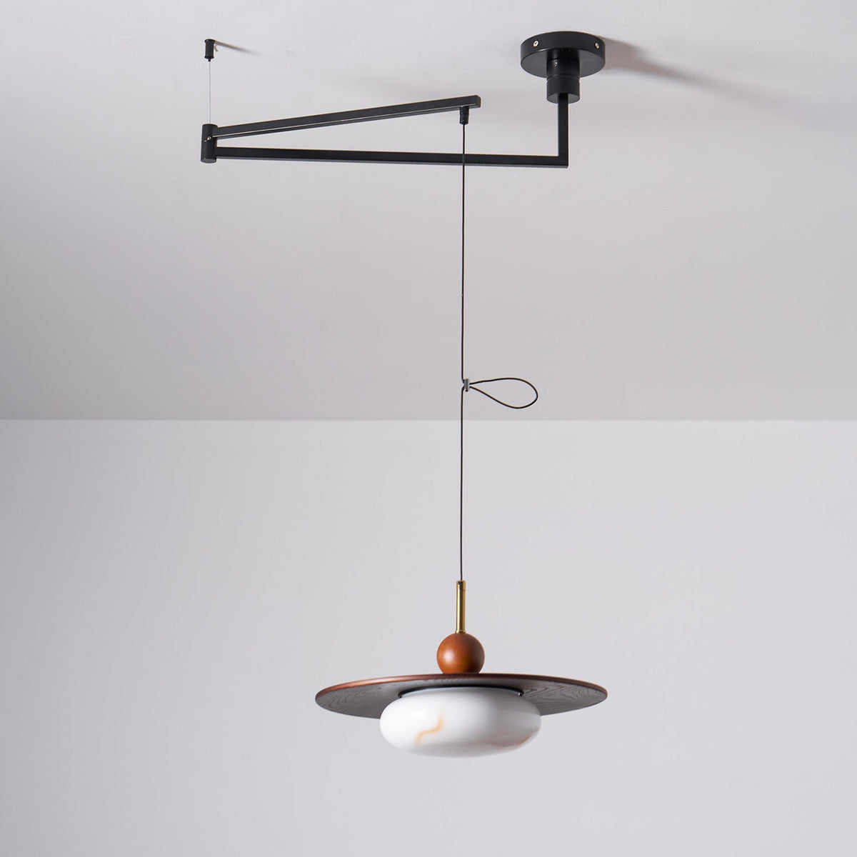 Lampa wisząca regulowana Zanra