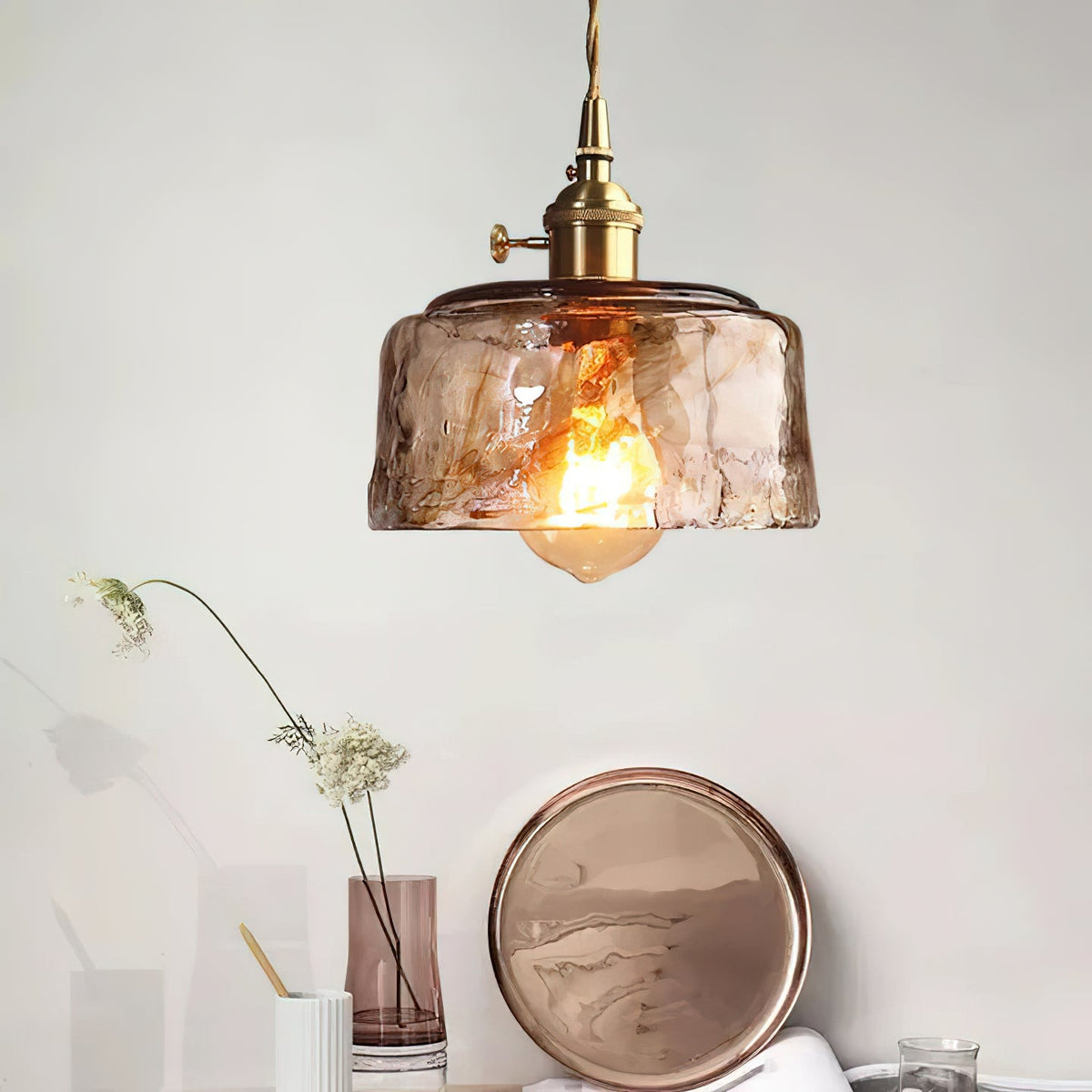 Lampa wisząca vintage Wikevol
