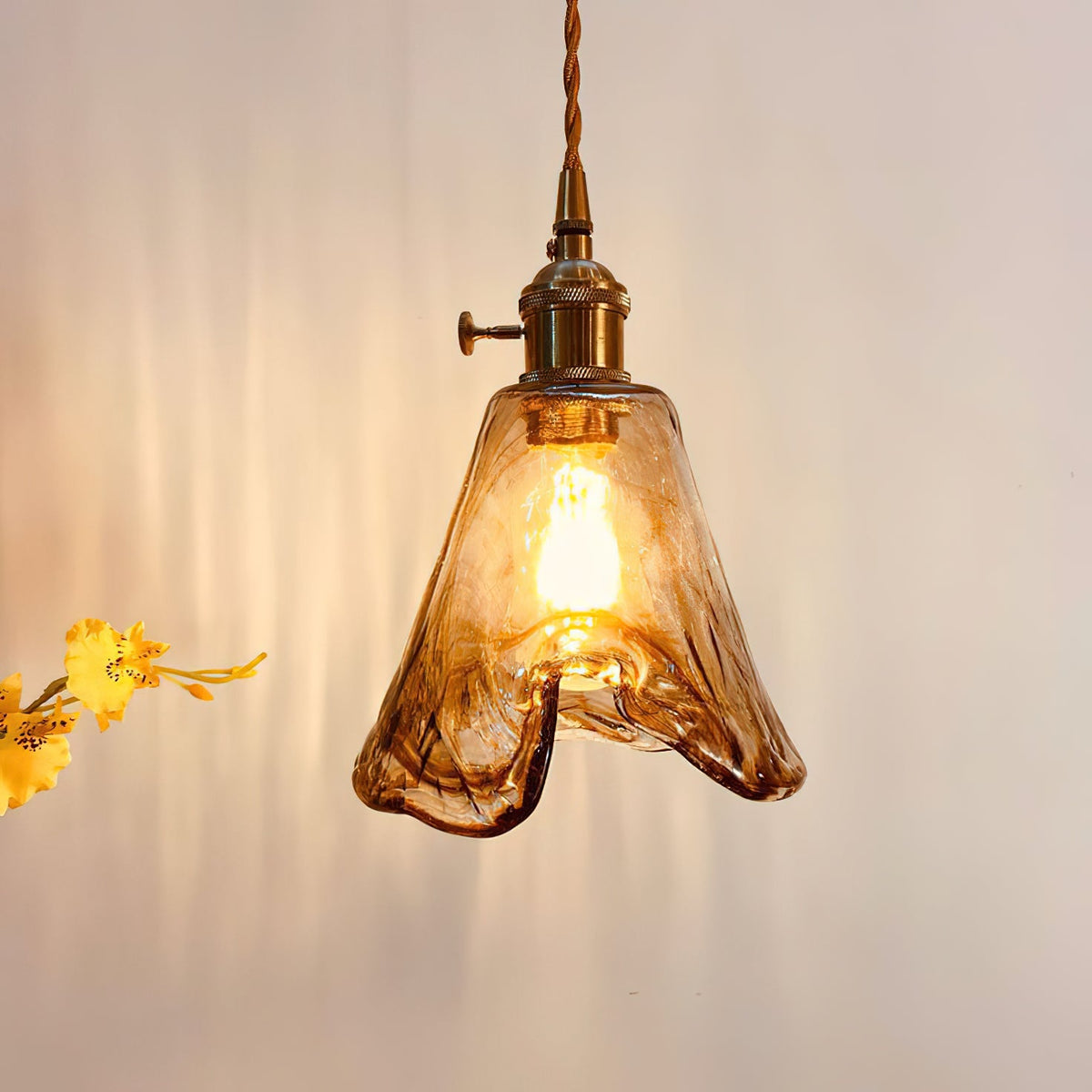 Lampa wisząca vintage Wikevol
