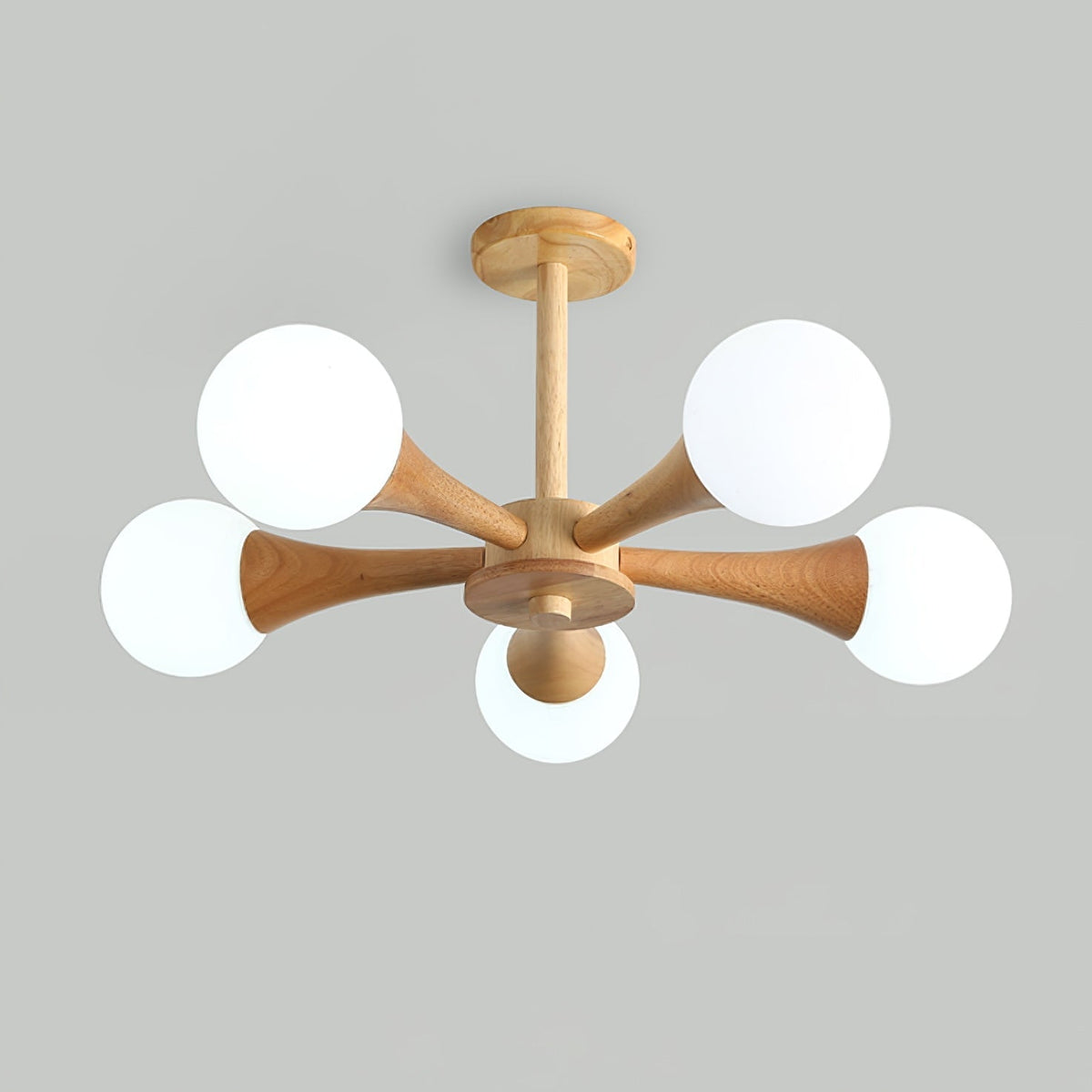 Wooden Nera Chandelier – detail 16