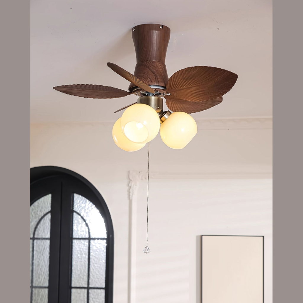 Plafonnier ventilateur tropical Savalora