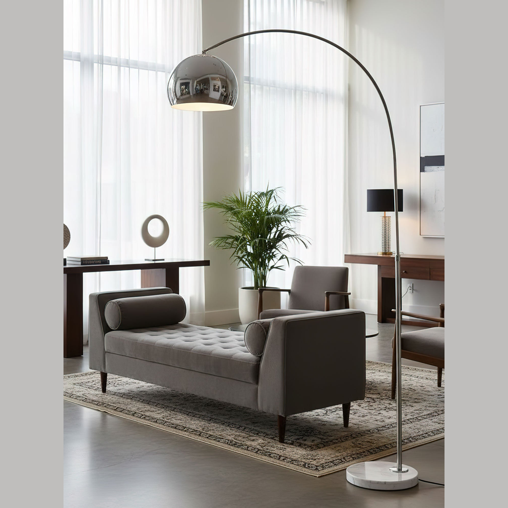 Lampadaire arqué Ceirion
