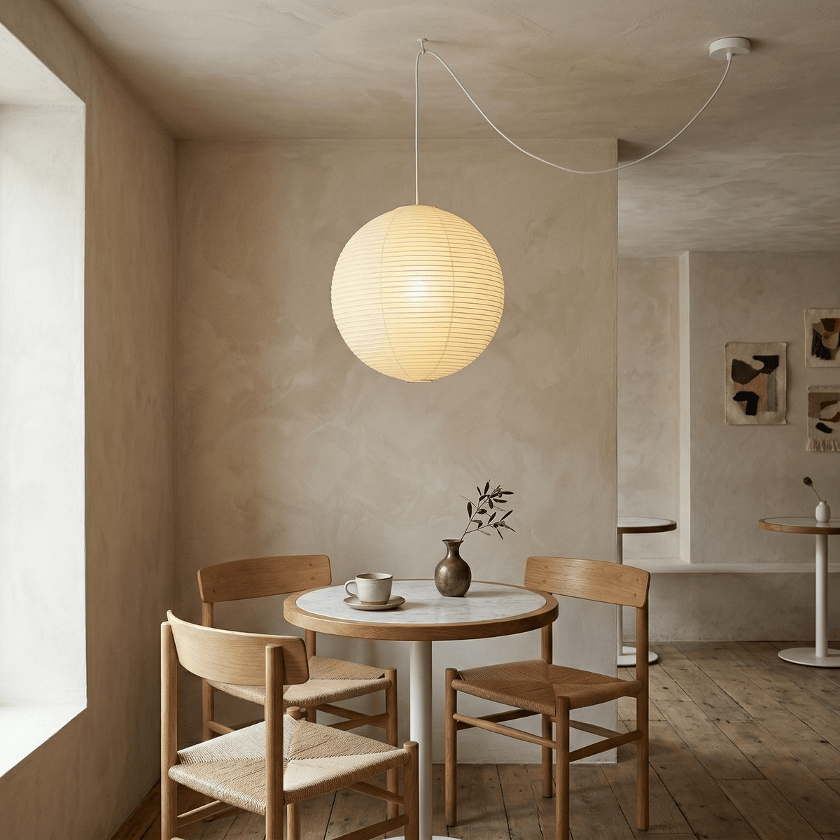 Lampa wisząca kulista Orme