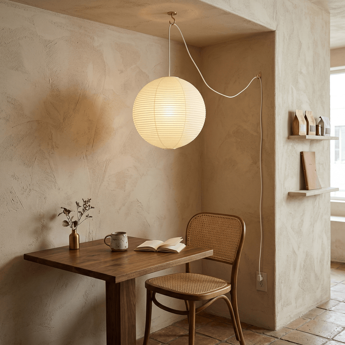 Lampa wisząca kulista Orme