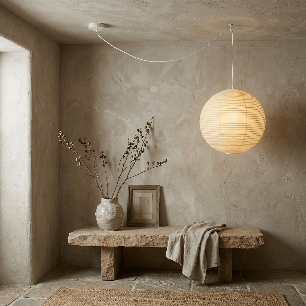 Lampa wisząca kulista Orme