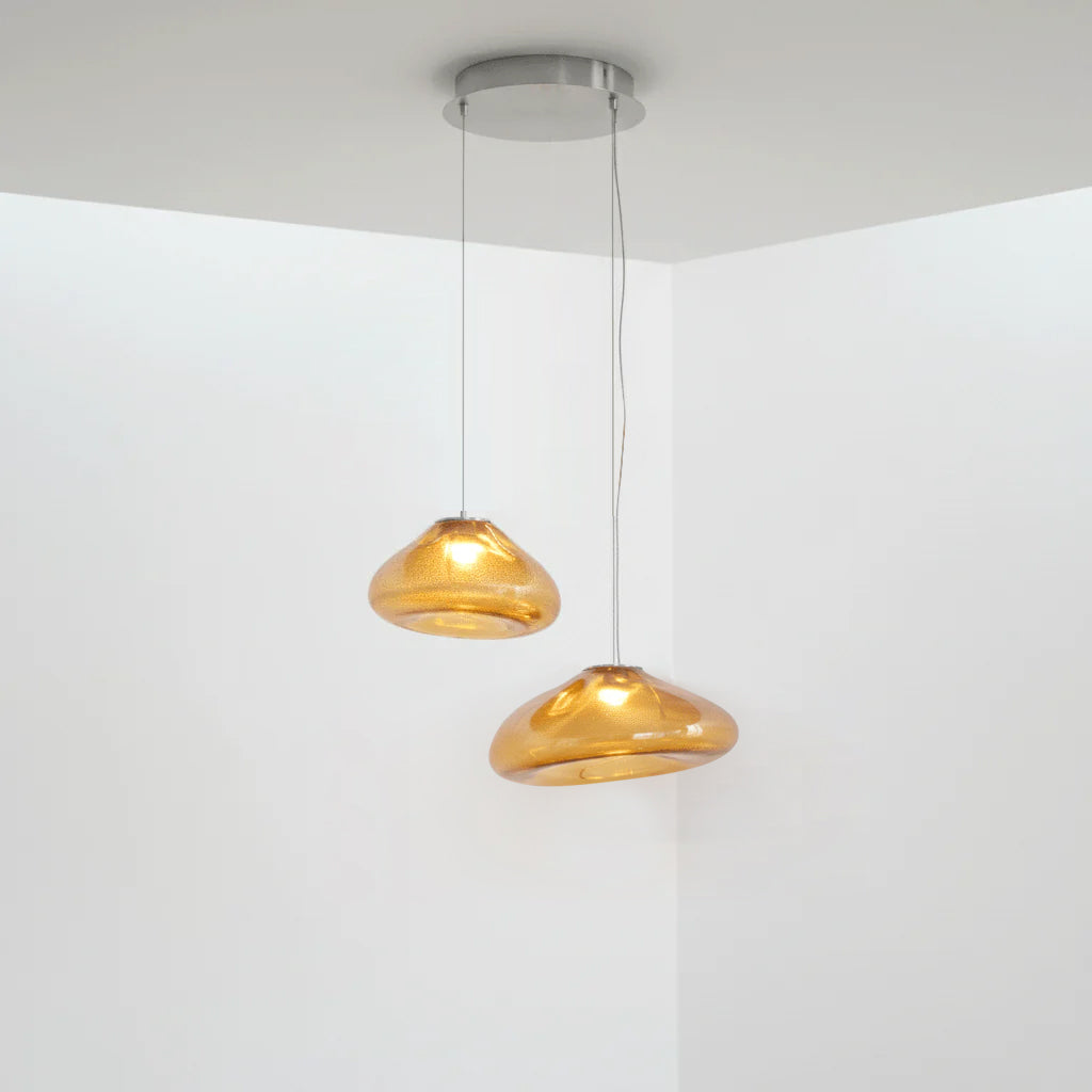 Lampa wisząca rzeźbiarska Lena