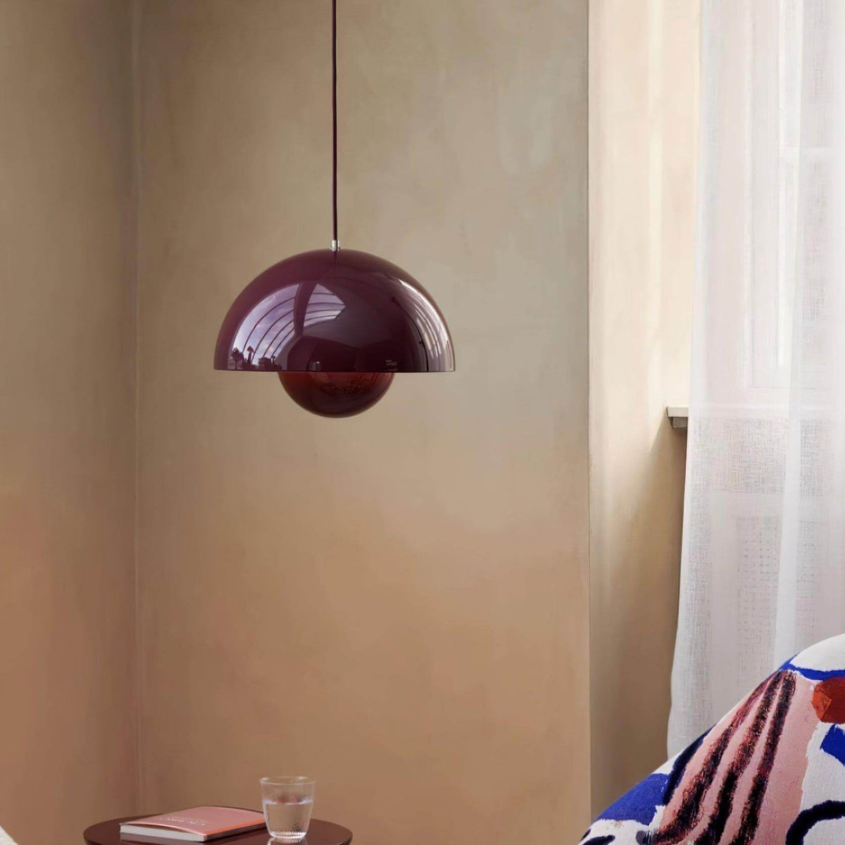 Lampa wisząca grzybkowa Lesra