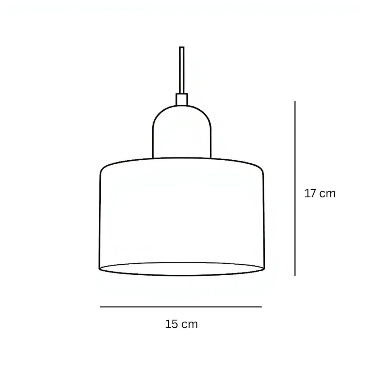 Lampa wisząca retro Arik