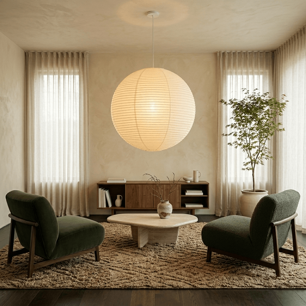 Lampa wisząca kulista Orme