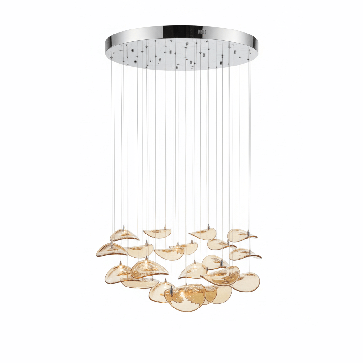 Wave Floating Leaf Chandelier – detail 34