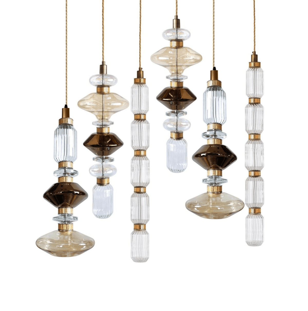 Lampa wisząca geometryczna Galloka