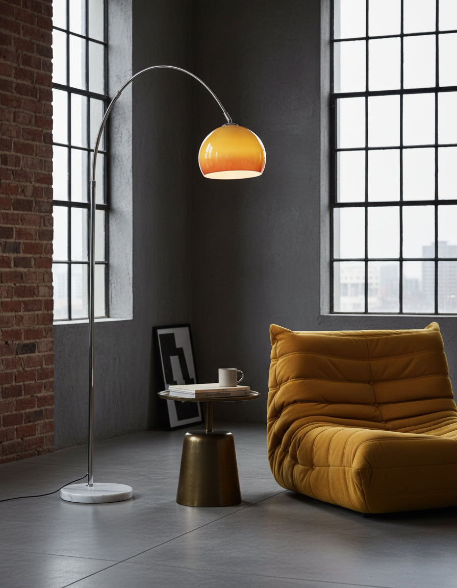 Lampa podłogowa łukowa Polma