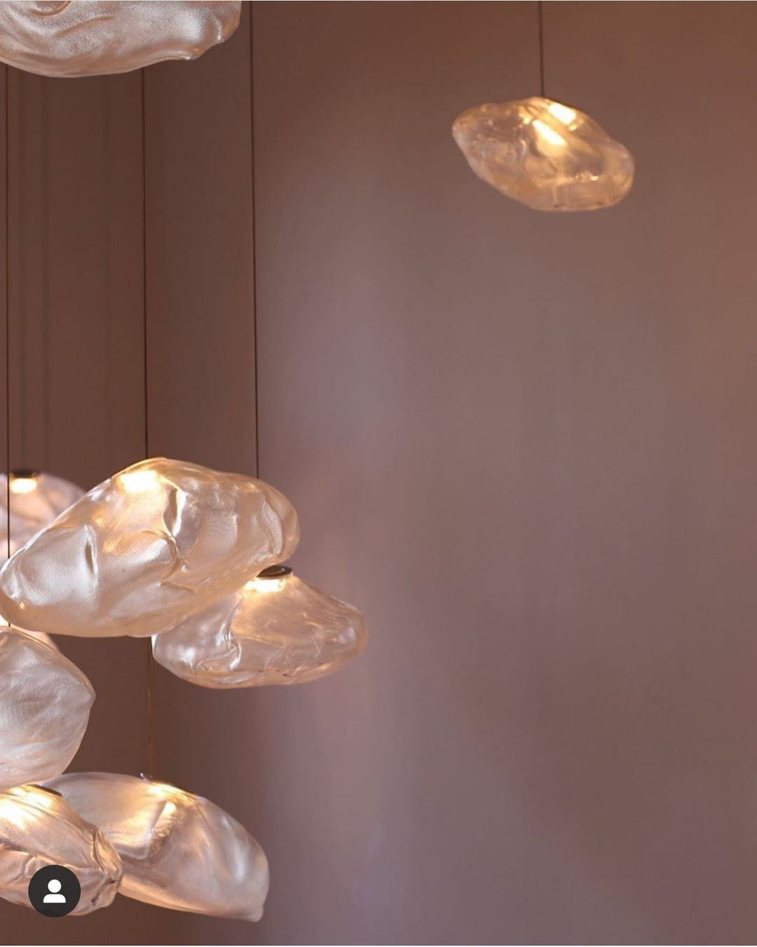 Dekorfine Random 73 Glass Pendant Light — Detail View 49
