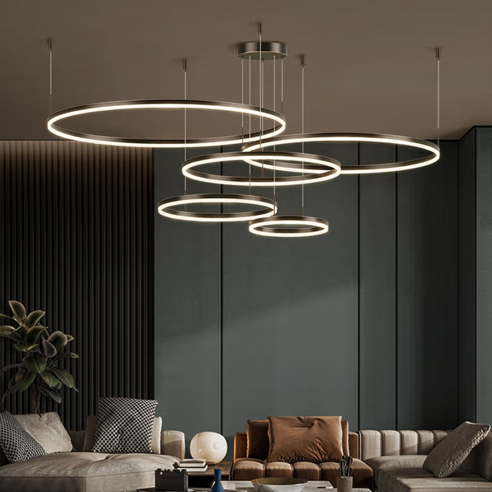 Lampa wisząca okrągła Roklave