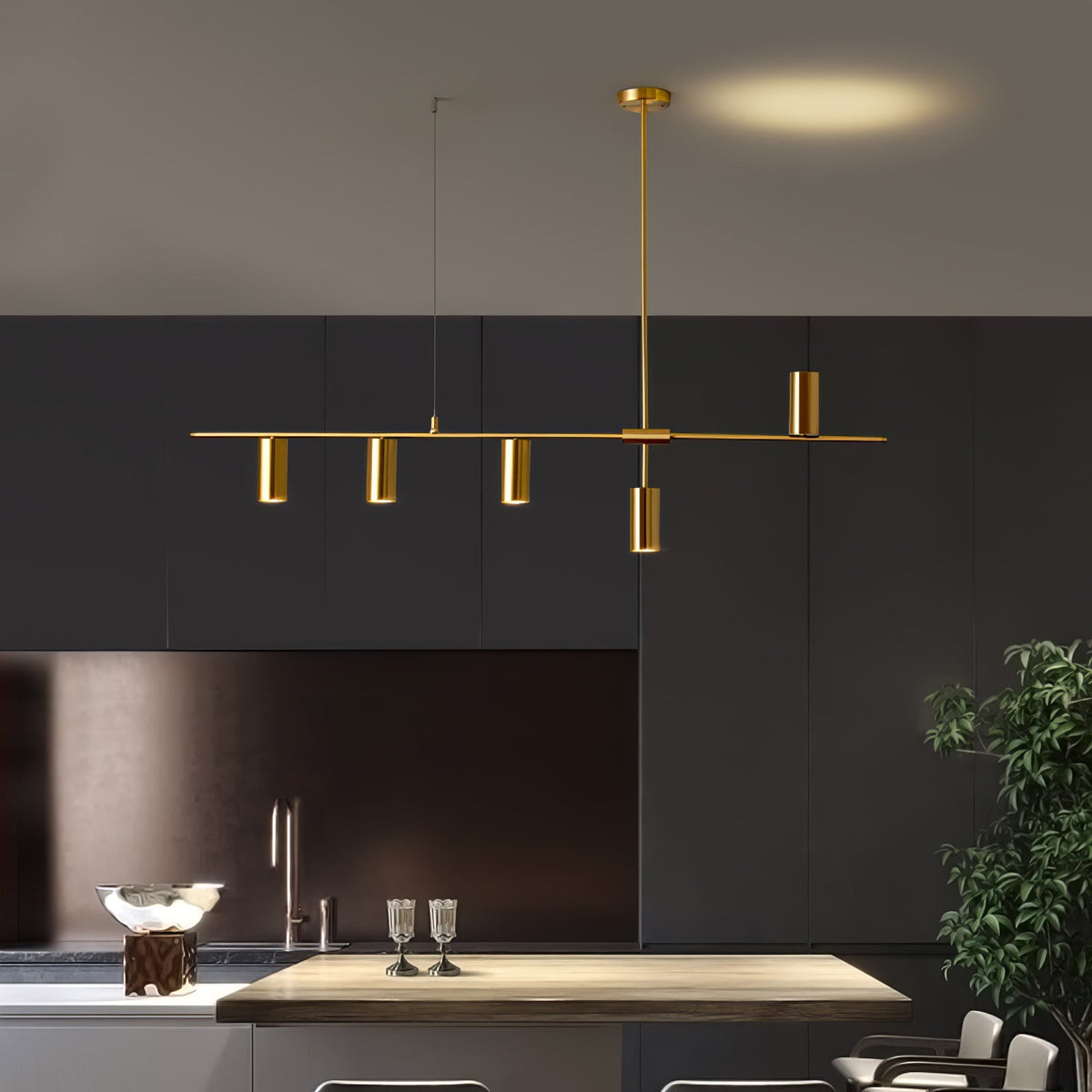 Lampa wisząca liniowa Roslin