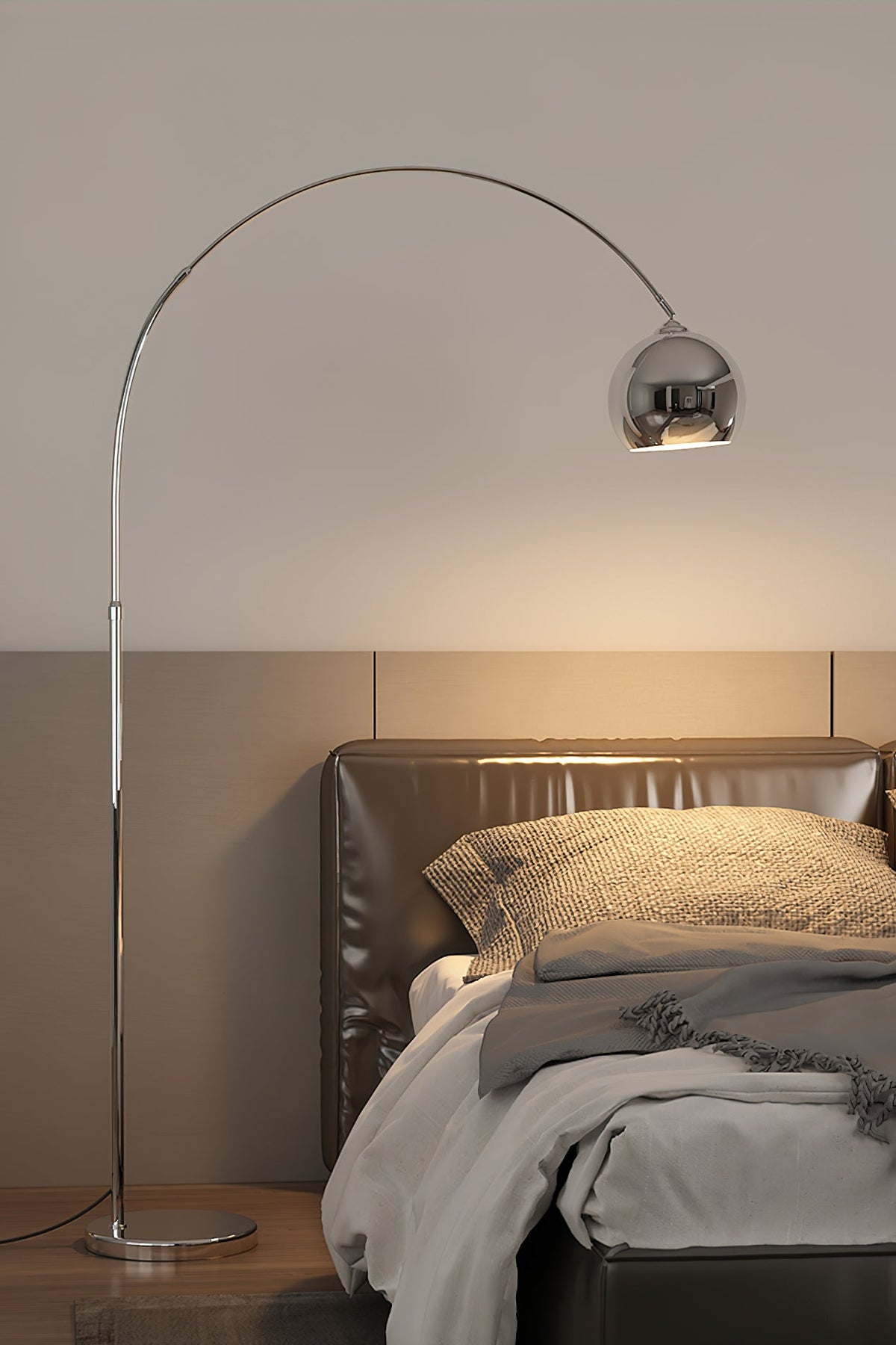 Lampa podłogowa nowoczesna Emkoe