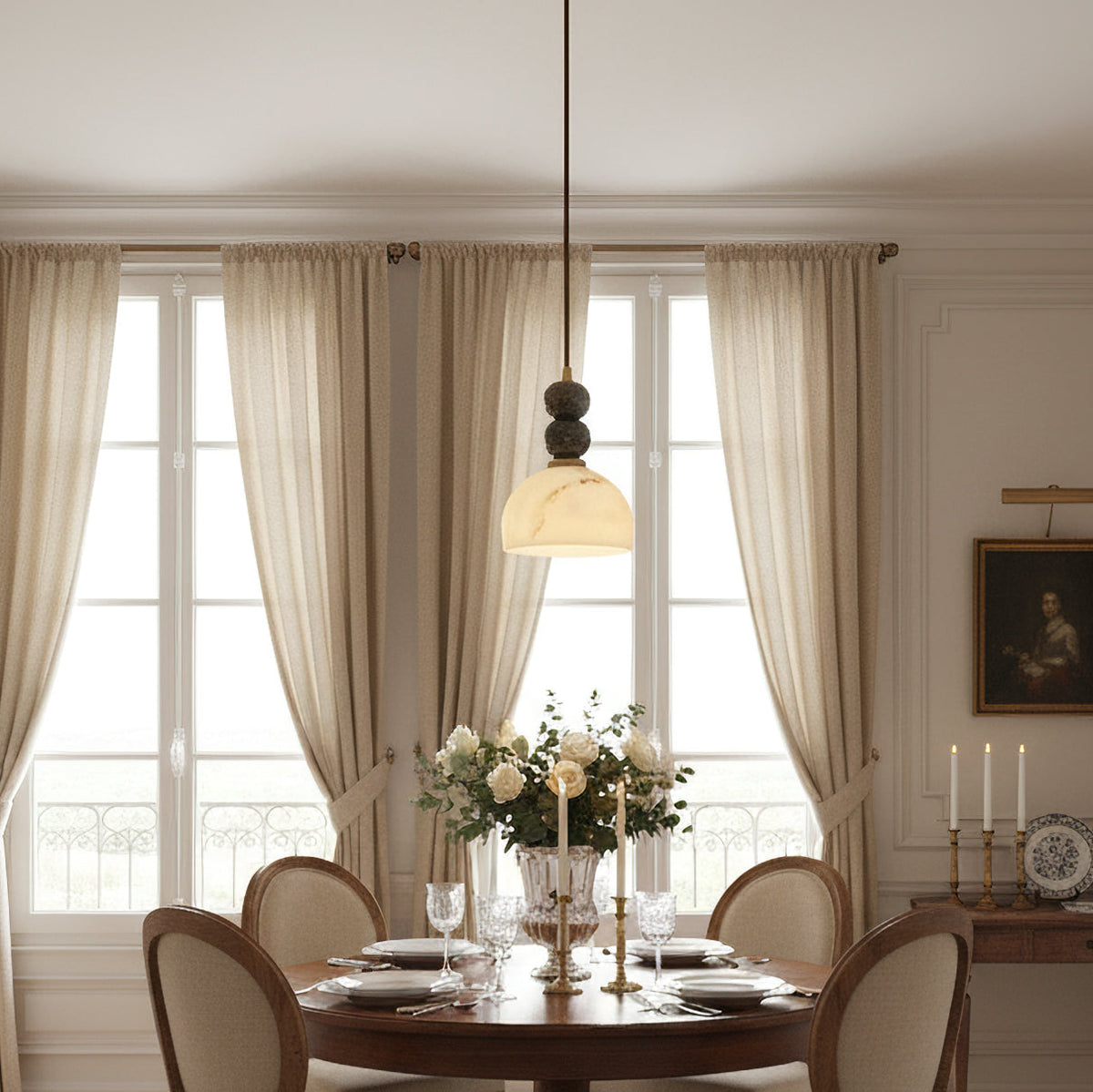 Lampa wisząca rzeźbiarska Barme