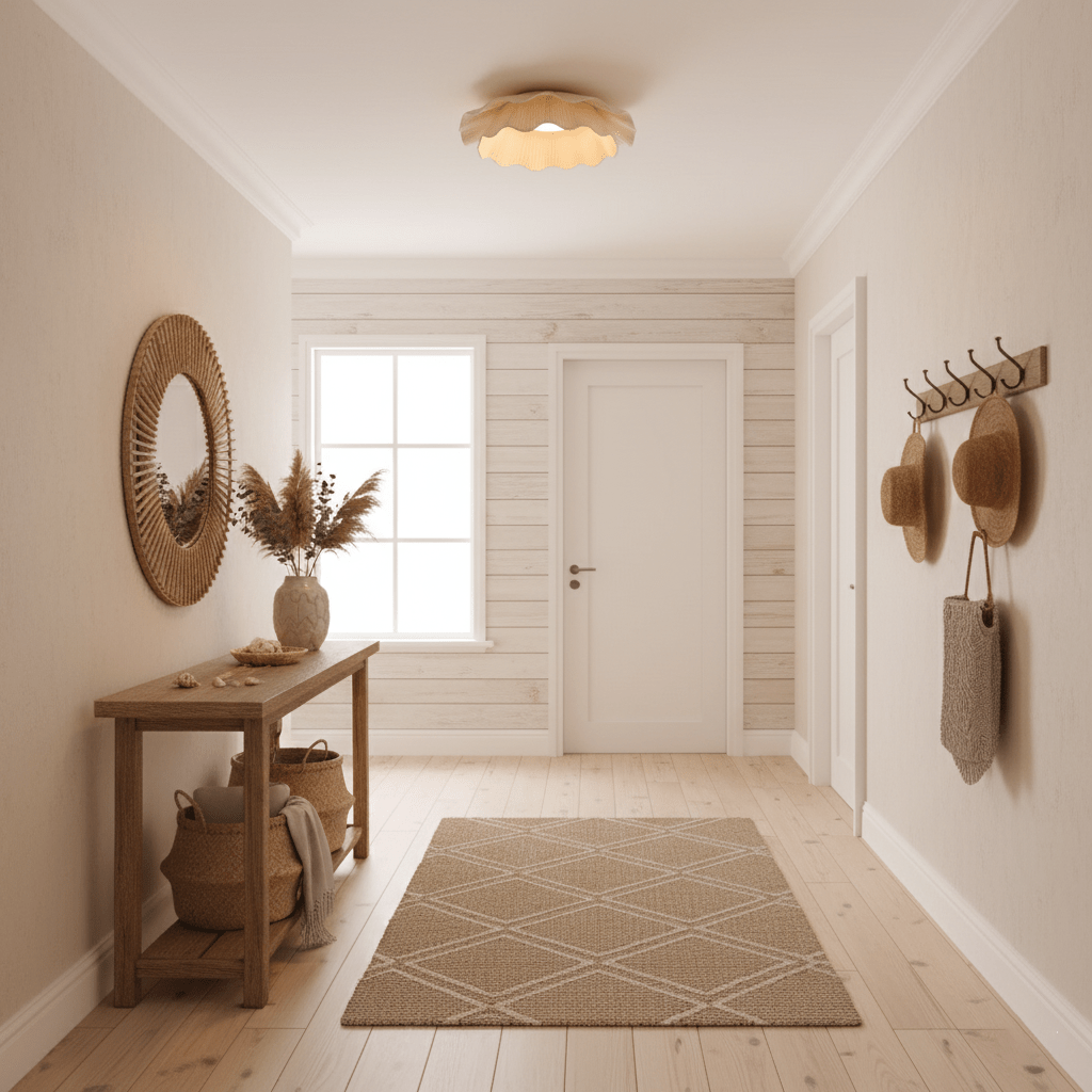 Arwen Fabric Wave Ceiling Lamp – detail 3
