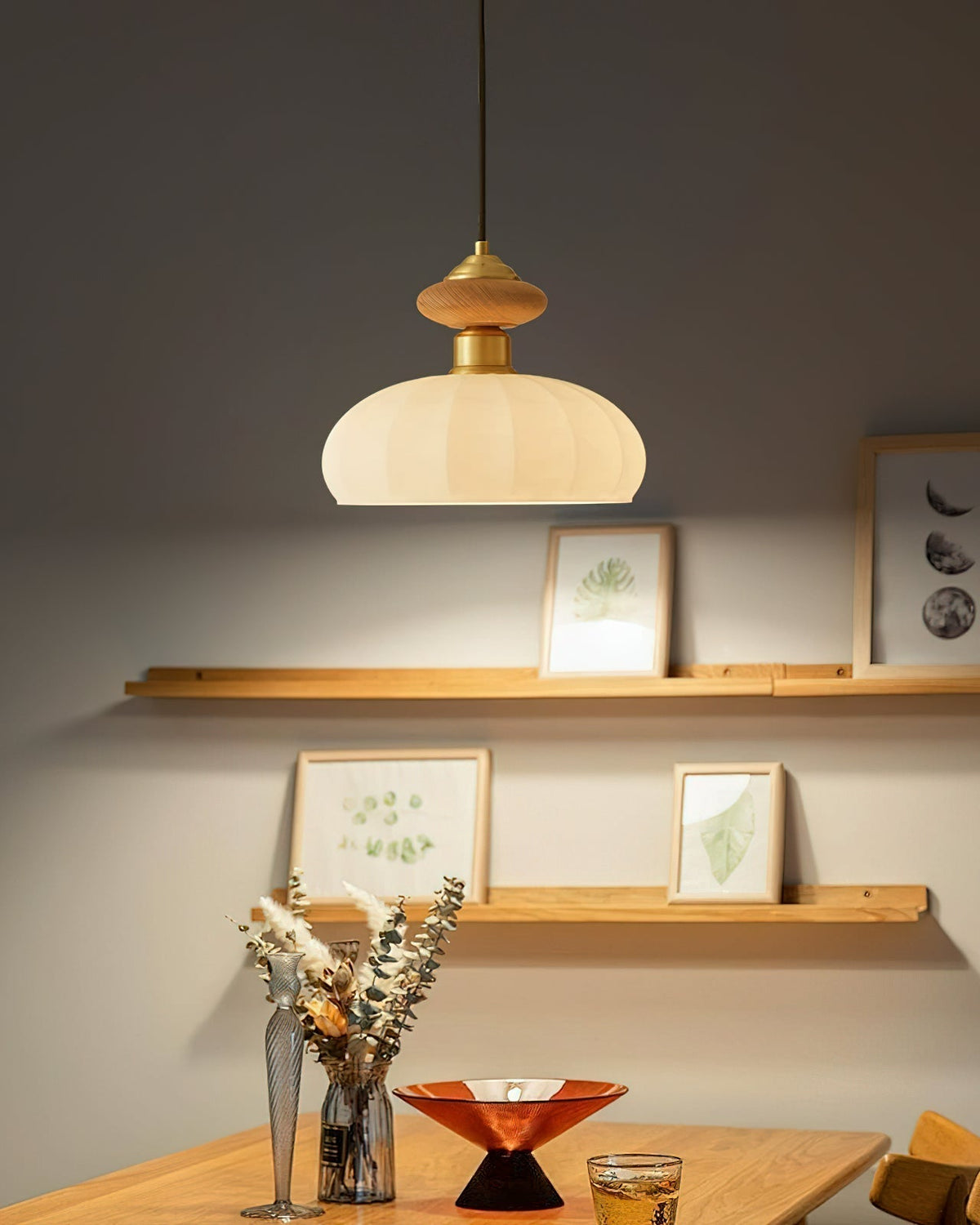 Lampa wisząca retro Belna